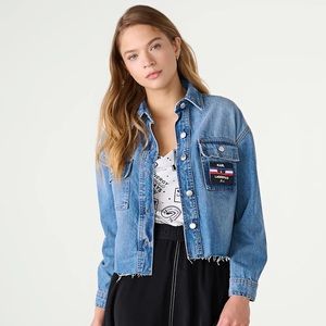 WOMENS KARL LAGERFIELD DENIM JACKET